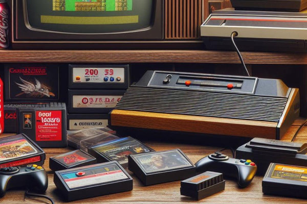 Objets de collection Atari : la rareté et la valeur des jeux 2600 et 7800