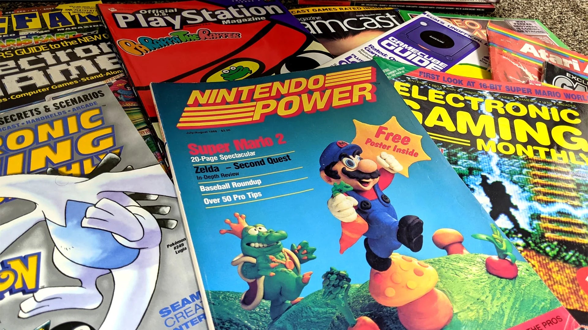 Magazines de jeux rétro : Retour sur des publications classiques