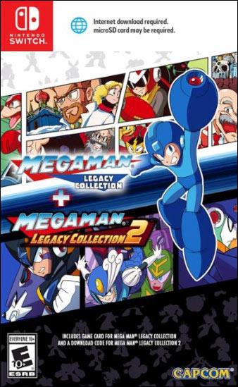 MEGA MAN LEGACY COLLECTION 1 & 2 (Nintendo Switch) - Nintendo Switch Game