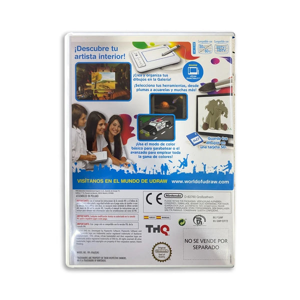 uDraw Gametablet w/uDraw Studio: Instant Artist - Wii Game - Image 2