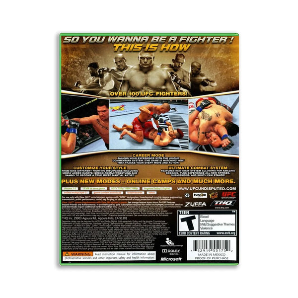 UFC Undisputed 2010 - Xbox 360 Game - Image 2