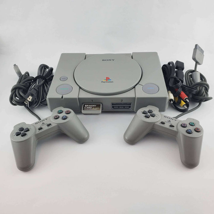 Playstation 1 Console Bundle: Final Fantasy 7 & 8 | Retrolio Games