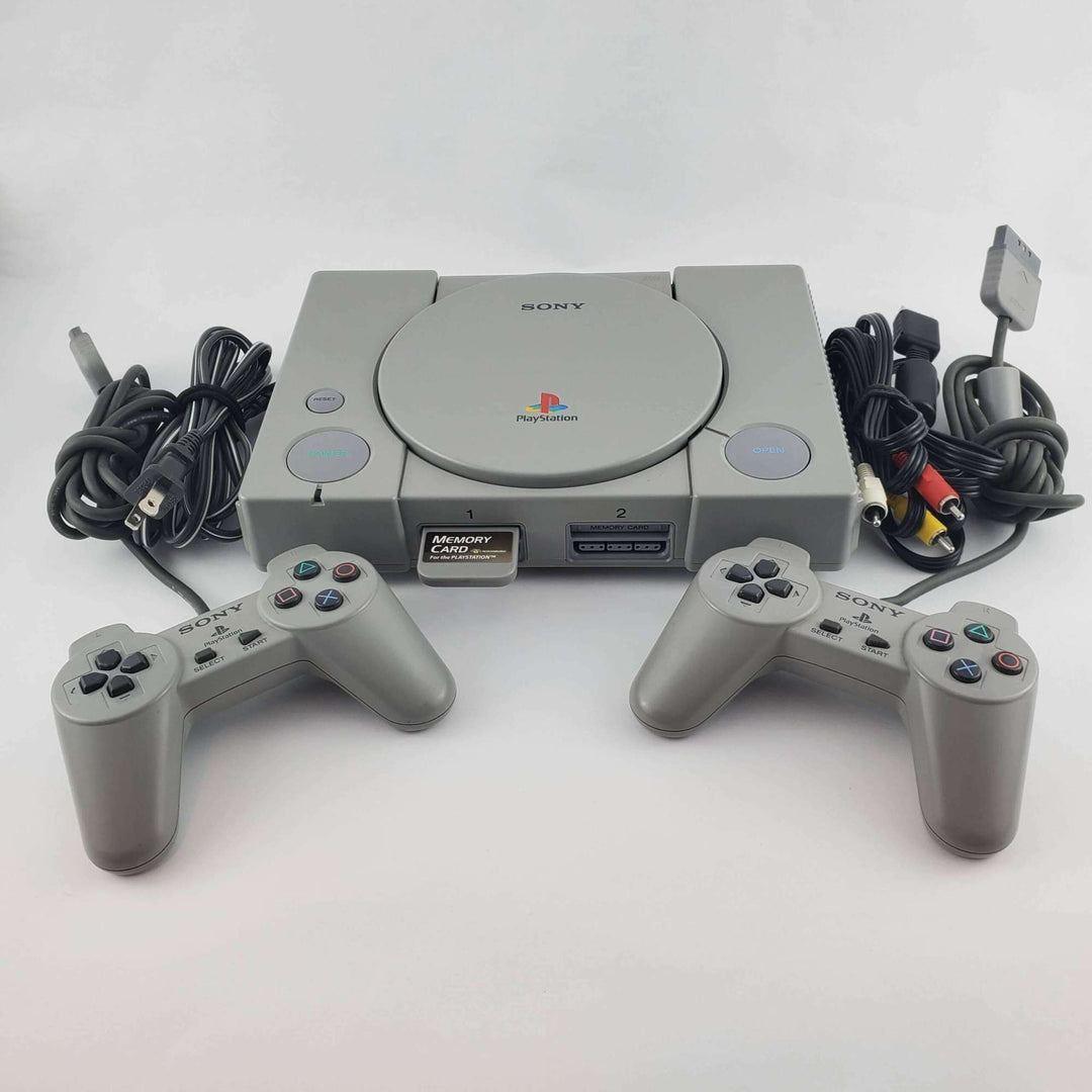 Playstation 1 Console Bundle: Metal Gear Solid | Retrolio Games