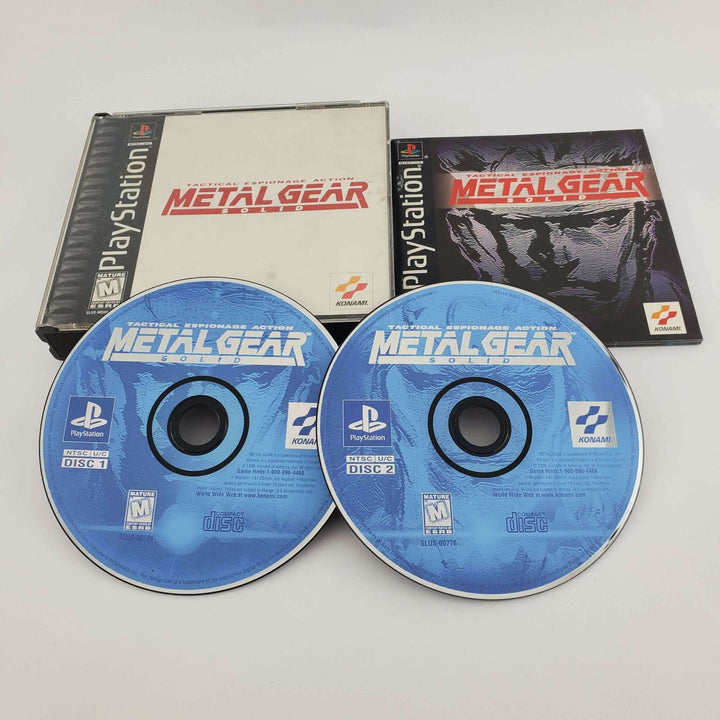 Playstation 1 Console Bundle: Metal Gear Solid | Retrolio Games