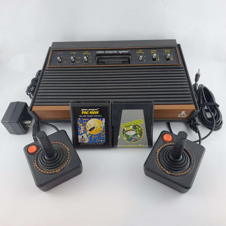 Atari 2600 + Pac-Man & Frogger Bundle