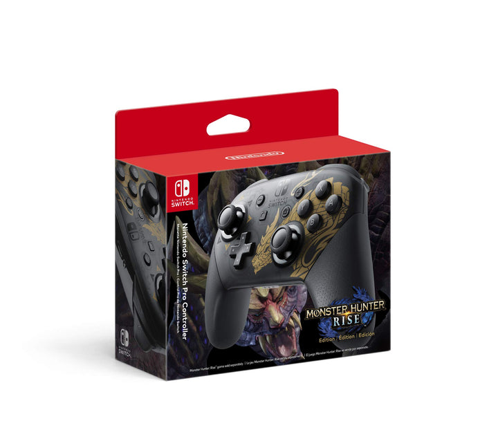 Nintendo Switch Pro Controller MONSTER HUNTER RISE