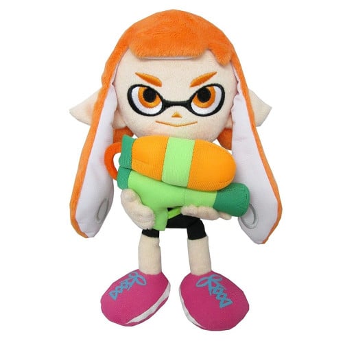Nintendo Plush 9-inch Splatoon Inkling Girl Orange