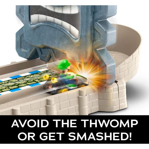 Hot Wheels Mario Kart Thwomp Ruins Track Set - Image 3