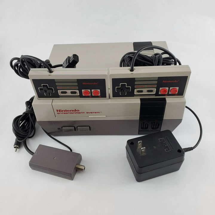 Nintendo NES Console Bundle: Super Mario Bros & Legend of Zelda | Retrolio Games