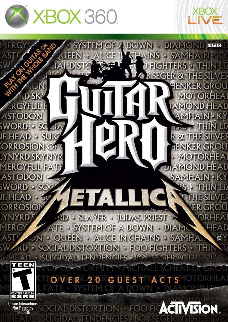Guitar Hero: Metallica – Xbox 360 Game
