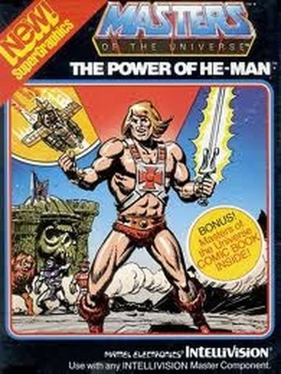 MASTERS OF THE UNIVERSE THE POWER OF HE-MAN - ATARI 2600 GAME - Atari 2600 Game | Retrolio Games