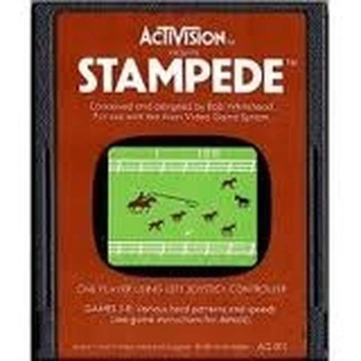 STAMPEDE - ATARI 2600 GAME - Atari 2600 Game | Retrolio Games