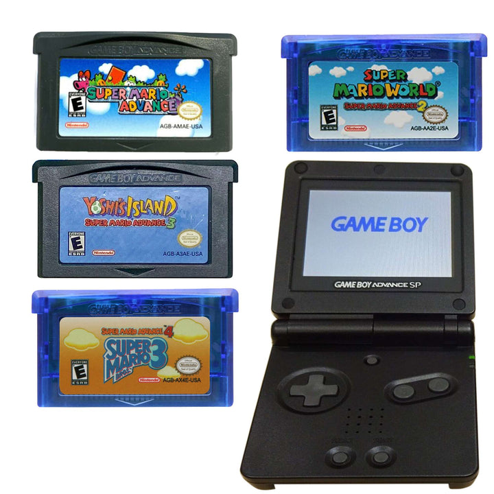 Nintendo Gameboy Advance SP Console: Super Mario Advance Bundle