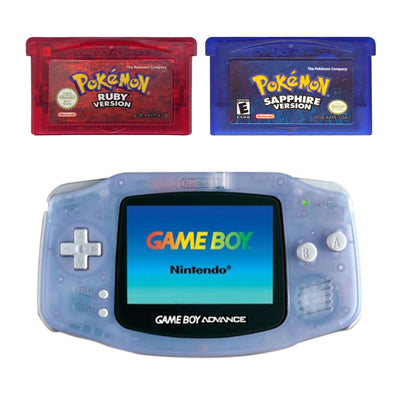 Nintendo Gameboy Advance Console Bundle: Pokémon Ruby & Pokémon Sapphire