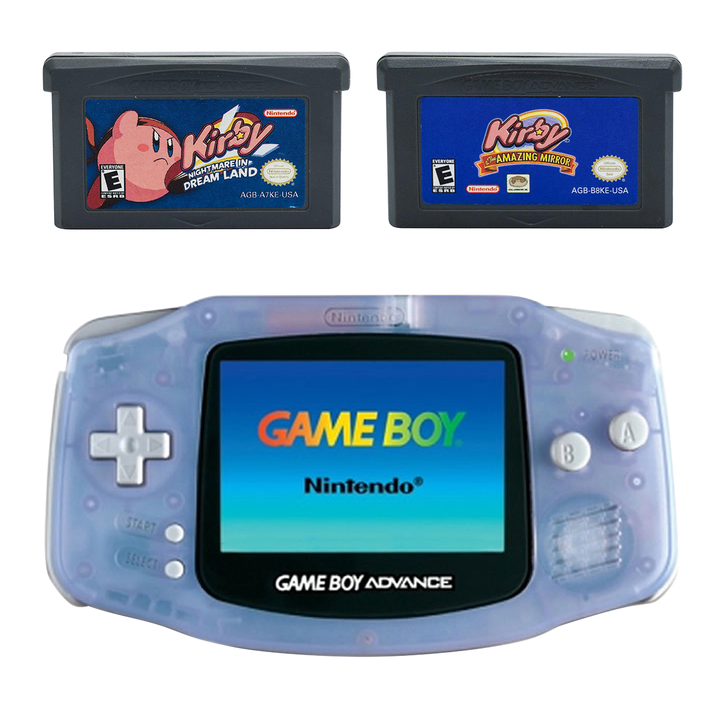 Nintendo Gameboy Advance Console: Kirby Bundle