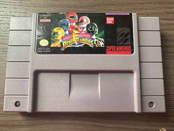 Mighty Morphin Power Rangers - SNES Game - Image 2