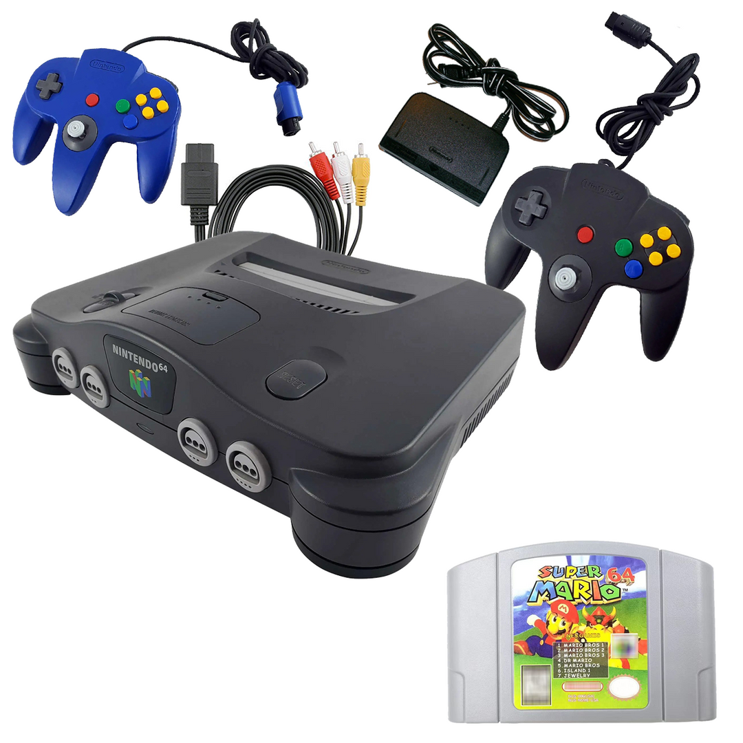 N64 MARIO BLAST FROM THE PAST HD PAK - NINTENDO 64