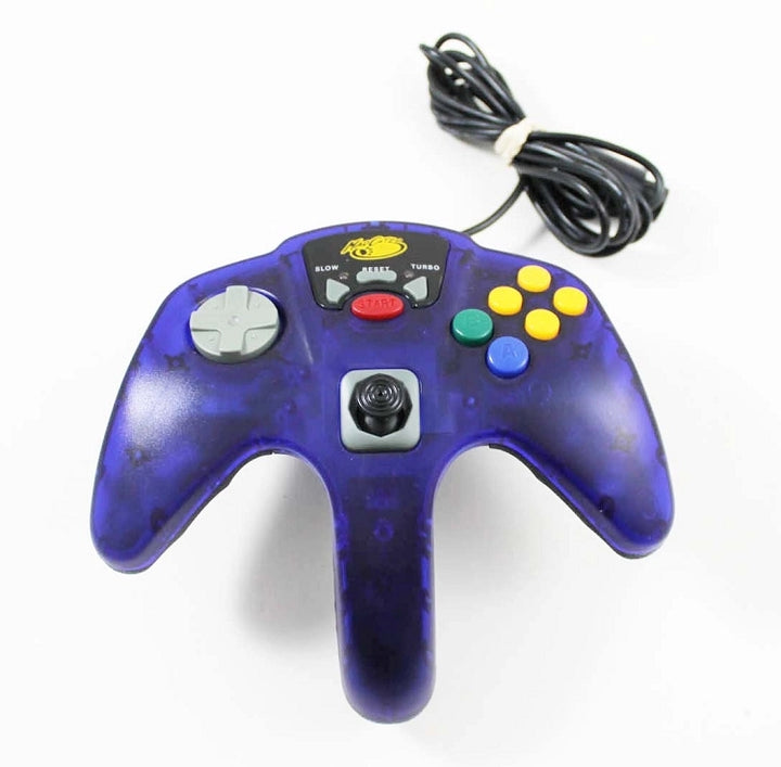 Nintendo-64-N64-Madcatz-Clear-Purple-Controller.webp