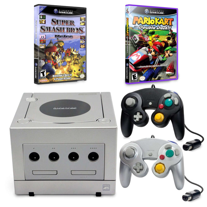 Nintendo Gamecube Console Super Smash Bros & Mario Kart