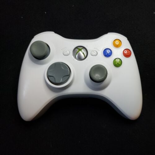 Manette sans fil Microsoft XBOX 360 d'origine - Blanche - Image 2
