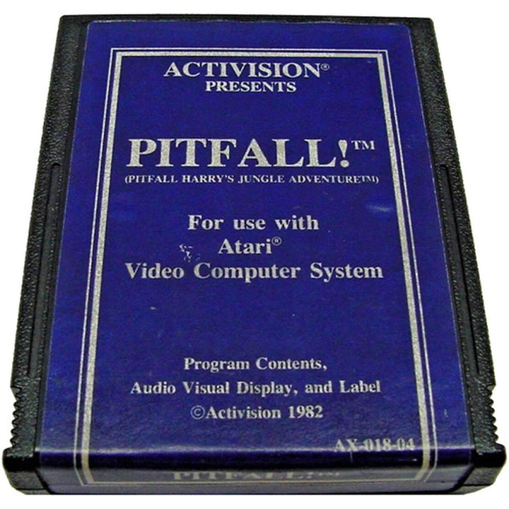 PITFALL! (BLUE LABEL) - ATARI 2600 GAME - Atari 2600 Game | Retrolio Games
