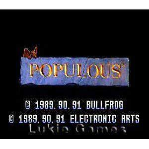 Populous - SNES Game - Image 2