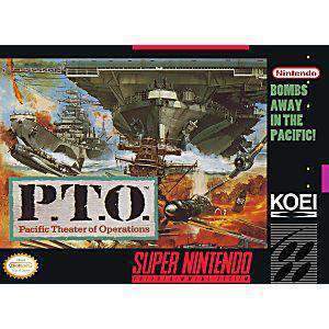 P.T.O. Pacific Theater of Operations - SNES Game | Retrolio Games