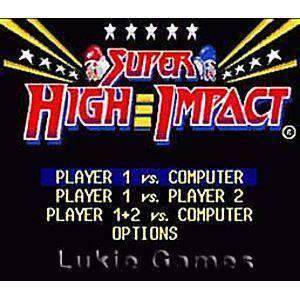 Super High Impact - SNES Game - Image 2
