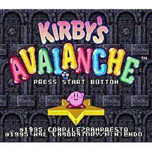 Kirby's Avalanche - SNES Game | Retrolio Games