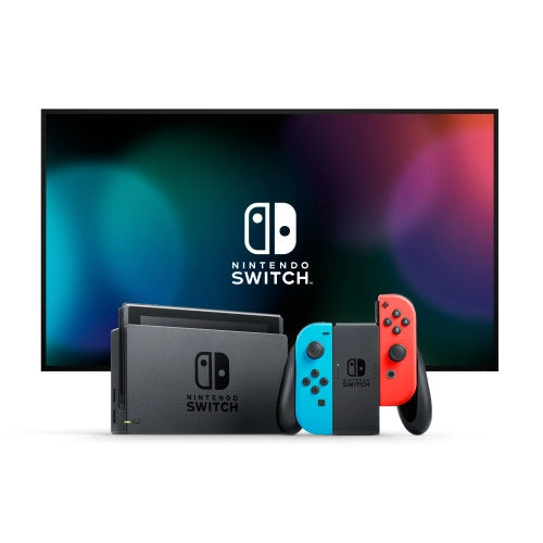 Switch Console Neon Red & Blue Core + Mario Kart 8 Deluxe - Image 2