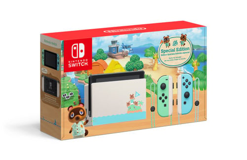 Switch Console Animal Crossing