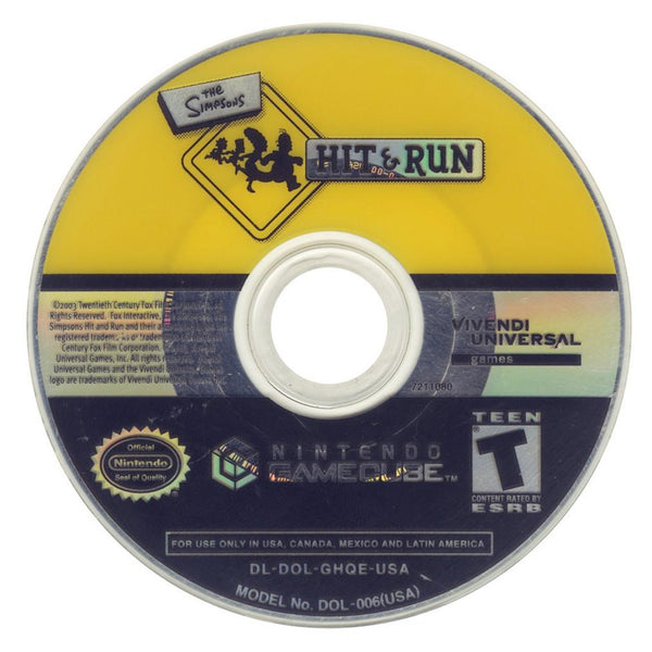 Simpsons Hit and Run - Gamecube Game - Image 2
