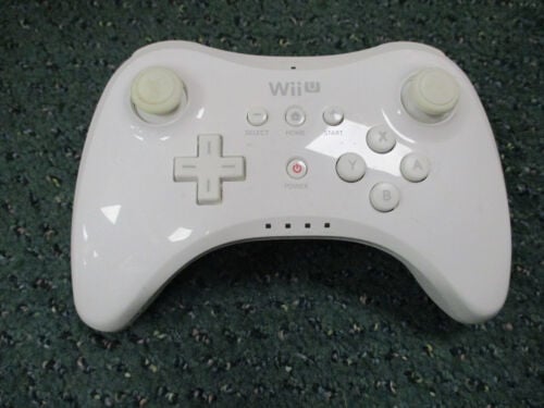 Used Nintendo Wii U Pro Controller- White