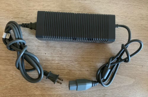XBOX 360 Large original AC Adapter Power Brick - Image 2