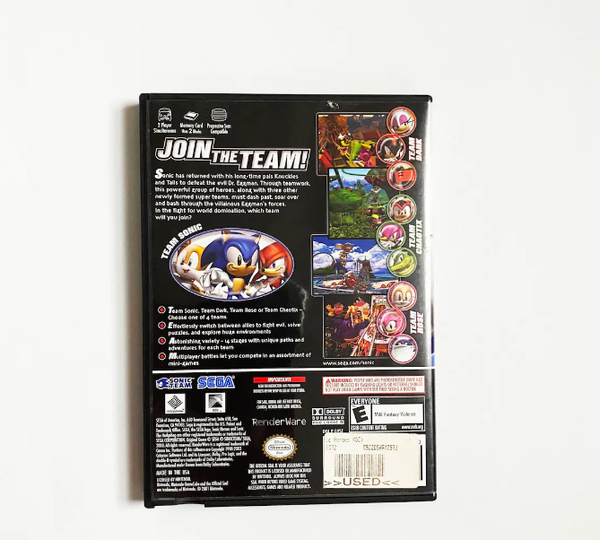 Sonic Heroes - Jeu Gamecube - Image 2