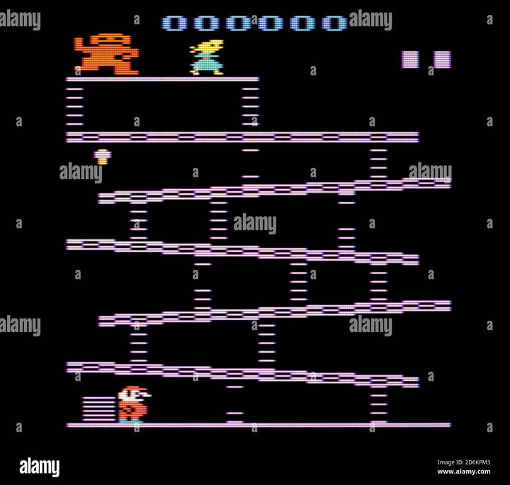 donkey-kong-atari-2600-vcs-videogame-editorial-use-only-2D6KPM3.jpg