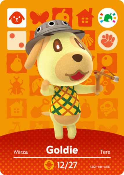 Animal Crossing amiibo Card 3pk - Rosie, Goldie, & Stitches - Image 2