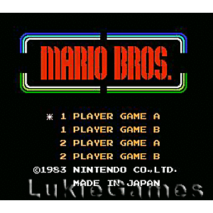 Mario Brothers Original - NES Game | Retrolio Games
