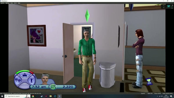 Sims 2 - PS2 Game - Image 3