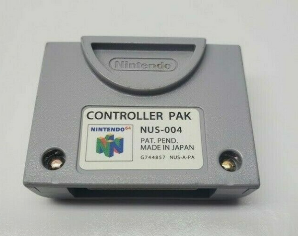 Nintendo 64 N64 Memory Card Controller Pak Official OEM - Image 3