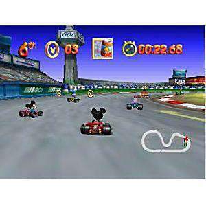 Mickey's Speedway USA - N64 Game - Image 2