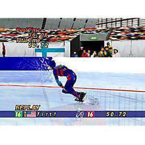 Nagano Winter Olympics 98 - N64 Game - Image 2