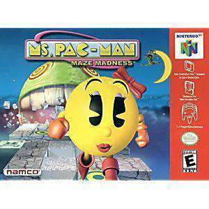 Ms. Pac-Man Maze Madness - N64 Game | Retrolio Games