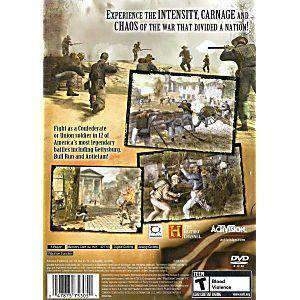 History Channel Civil War A Nation Divided - PS2 Game | Retrolio Games