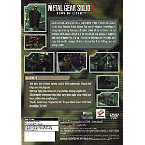 Metal Gear Solid 2 Sons of Liberty - PS2 Game | Retrolio Games