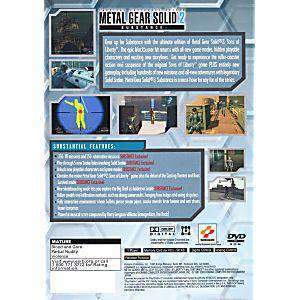 Metal Gear Solid 2 Substance - PS2 Game - Image 2