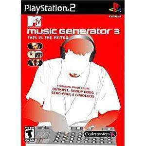 MTV Music Generator 3 - PS2 Game | Retrolio Games