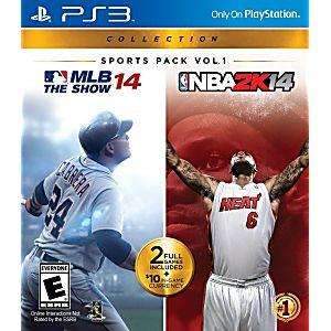 PlayStation Sports Pack Vol. 1: MLB 14 The Show & NBA 2K14 - PS3 Game | Retrolio Games