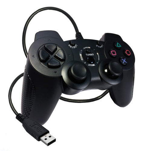 PS3 Controller Wired USB - Black - Image 2