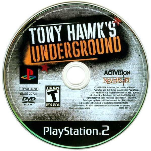 Tony Hawk Underground - PS2 Game - Image 3